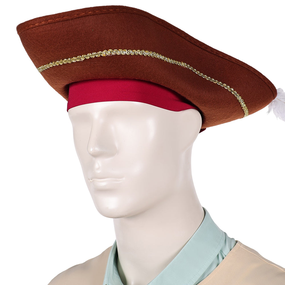 Cosplay Costume Captain Clark Backrooms(2026) Film Cosplay Tenue Beige et Verte Homme