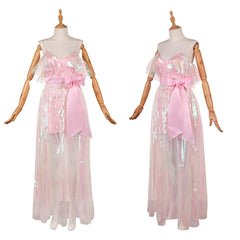 Cosplay Costume Catherine Earnshaw Les Hauts de Hurlevent(2026) Film Cosplay Robe Rose Femme