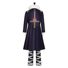 Cosplay Costume Chrollo Lucilfer Hunter x Hunter Anime Cosplay Tenue Noire Homme