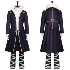 Cosplay Costume Chrollo Lucilfer Hunter x Hunter Anime Cosplay Tenue Noire Homme