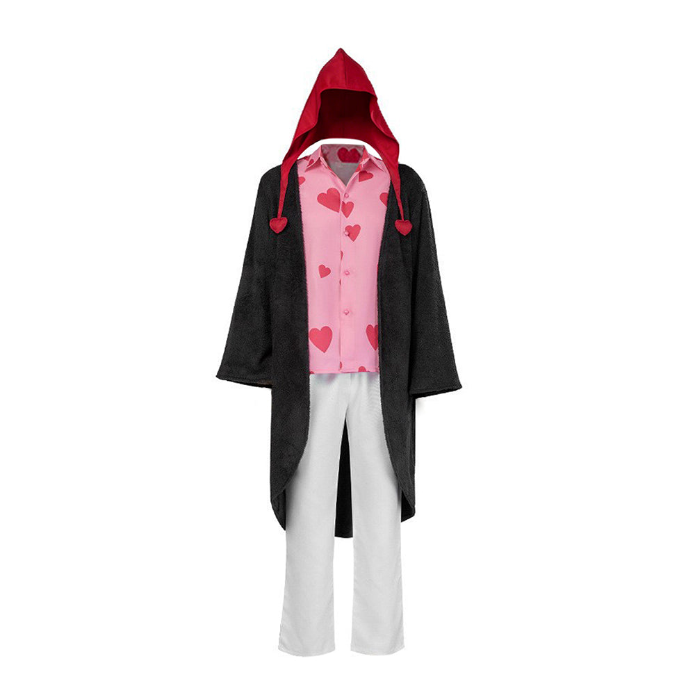 Cosplay Costume Corazon One Piece Live Action 2(2026) TV Cosplay Tenue Rose Homme