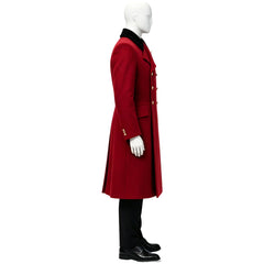 Cosplay Costume Coriolanus Snow The Hunger Games(2026) Film Cosplay Tenue Rouge Homme
