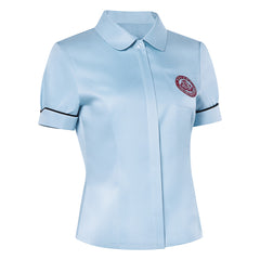 Cosplay Costume Daehan Uniforme Scolaire Teach You a Lesson(2026) TV Cosplay Chemise Bleue Femme