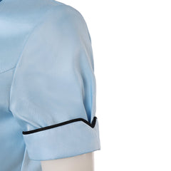 Cosplay Costume Daehan Uniforme Scolaire Teach You a Lesson(2026) TV Cosplay Chemise Bleue Femme