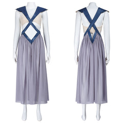 Cosplay Costume Daenerys Targaryen House of the Dragon 3(2026) TV Cosplay Robe Grise Femme