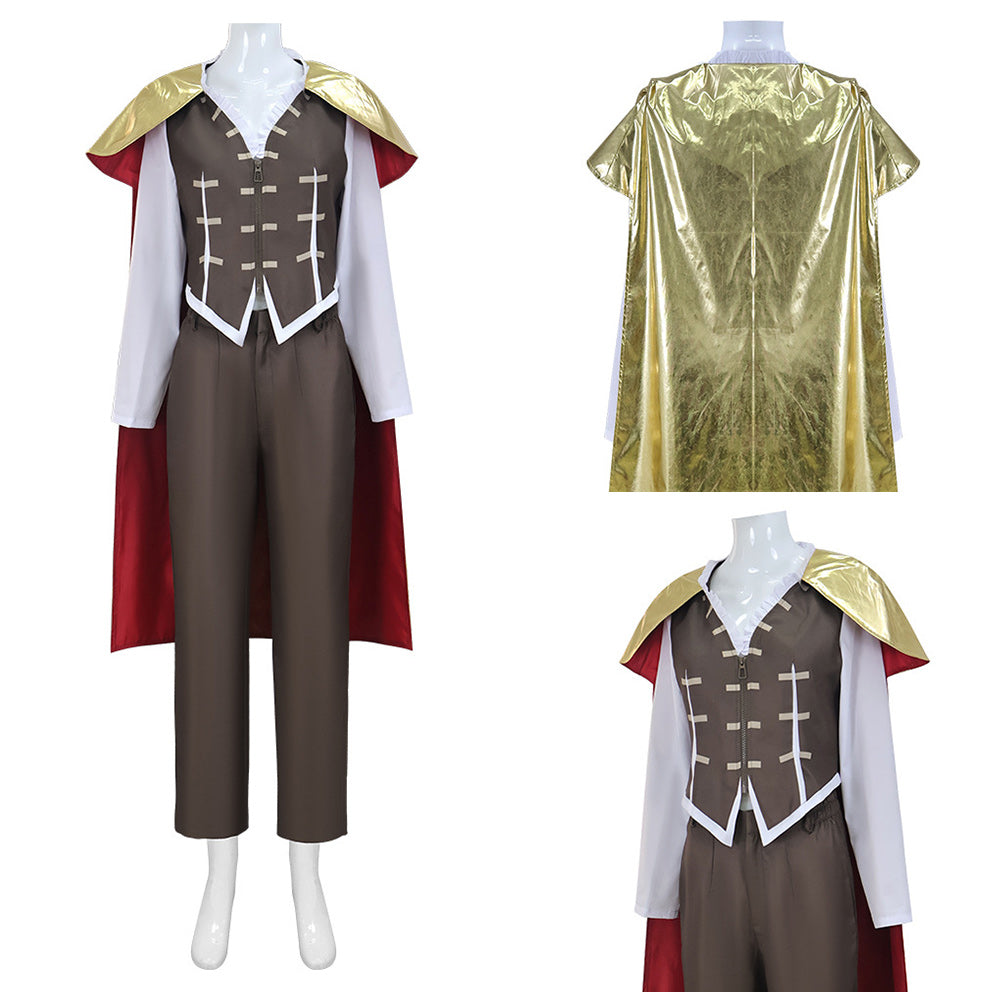 Cosplay Costume Damiane Crimson Desert(2026) Jeu Cosplay Tenue Grise Homme