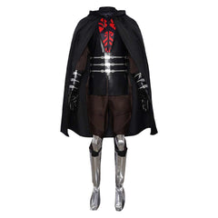 Cosplay Costume Darth Maul Maul: Seigneur de l'Ombre(2026) TV Cosplay Tenue Noire Homme