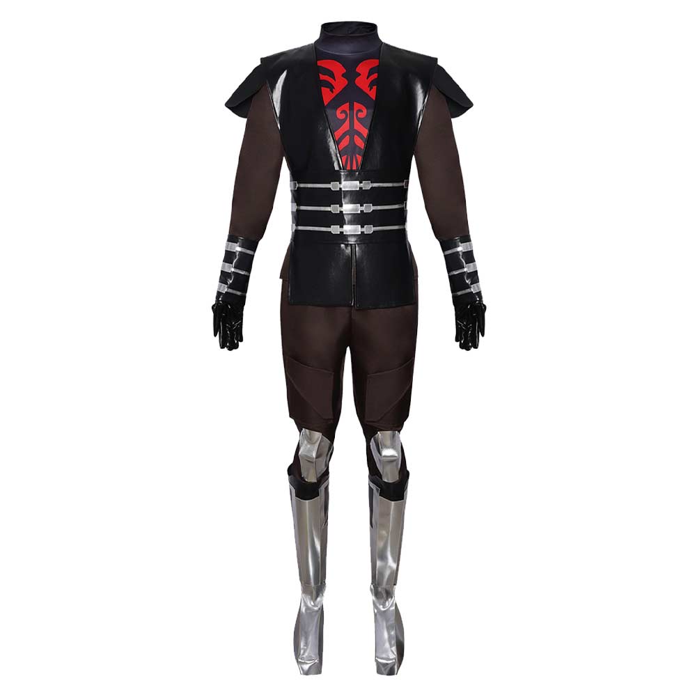 Cosplay Costume Darth Maul Maul: Seigneur de l'Ombre(2026) TV Cosplay Tenue Noire Homme