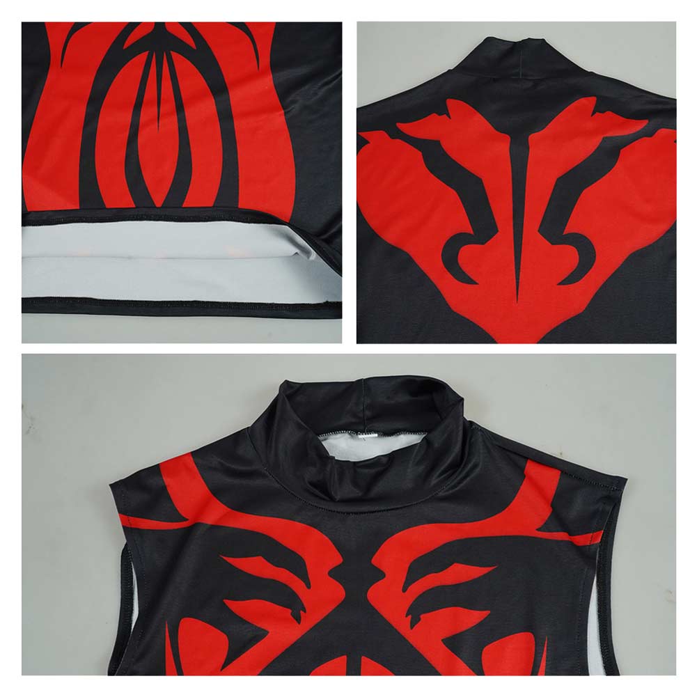 Cosplay Costume Darth Maul Maul: Seigneur de l'Ombre(2026) TV Cosplay Tenue Noire Homme
