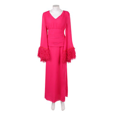Cosplay Costume Deborah Vance Hacks 5(2026) TV Cosplay Robe Rose Femme