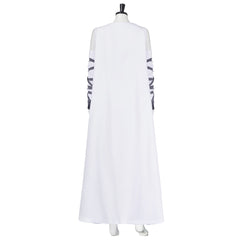 Cosplay Costume Elizabeth Frankenstein Fillm Cosplay Robe Blanche Femme