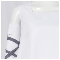 Cosplay Costume Elizabeth Frankenstein Fillm Cosplay Robe Blanche Femme