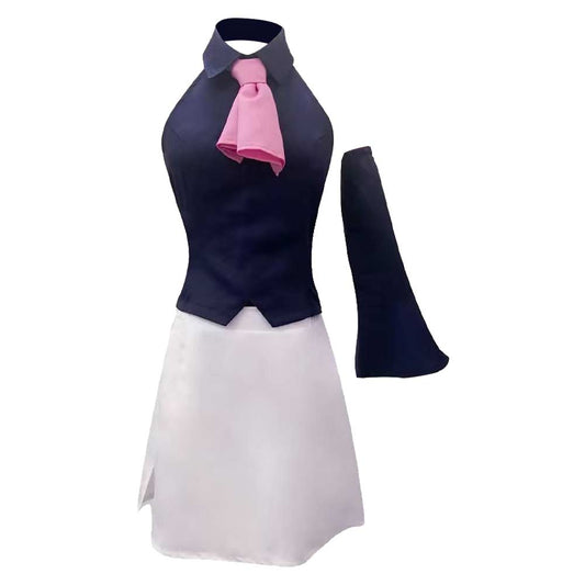 Cosplay Costume Elizabeth Liones The Seven Deadly Sins: Origin(2026) Jeu Cosplay Tenue Blanche et Bleue Femme