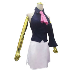 Cosplay Costume Elizabeth Liones The Seven Deadly Sins: Origin(2026) Jeu Cosplay Tenue Blanche et Bleue Femme