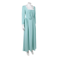 Cosplay Costume Elizabeth Swann Pirates of The Caribbean Film Robe Verte Femme