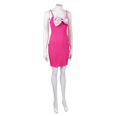Cosplay Costume Elle Woods La Revanche d'Une Blonde Film Cosplay Robe Rose Femme