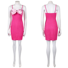 Cosplay Costume Elle Woods La Revanche d'Une Blonde Film Cosplay Robe Rose Femme