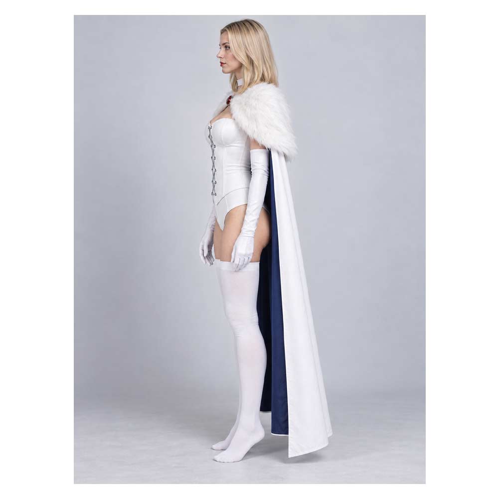 Cosplay Costume Emma Frost X-Men '97 Saison 2(2026) TV Cosplay Tenue Blanche Femme