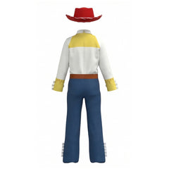 Cosplay Costume Enfant Jessie Film Cosplay Tenue Jaune et Bleue