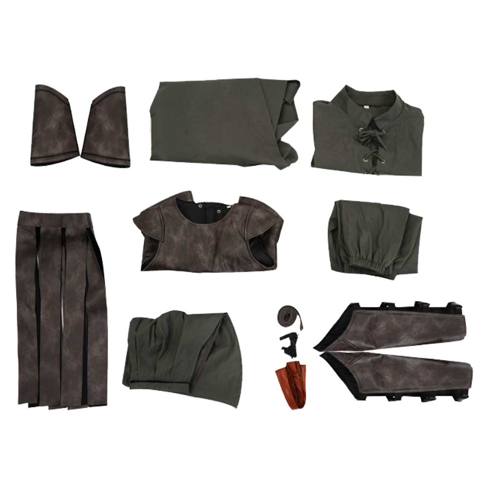 Cosplay Costume Enfant Odysseus The Odyssey(2026) Film Cosplay Tenue Brune