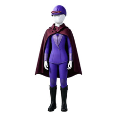 Cosplay Costume Fille Princesse Sofia TV Cosplay Tenue d'Équitation Violette Enfant