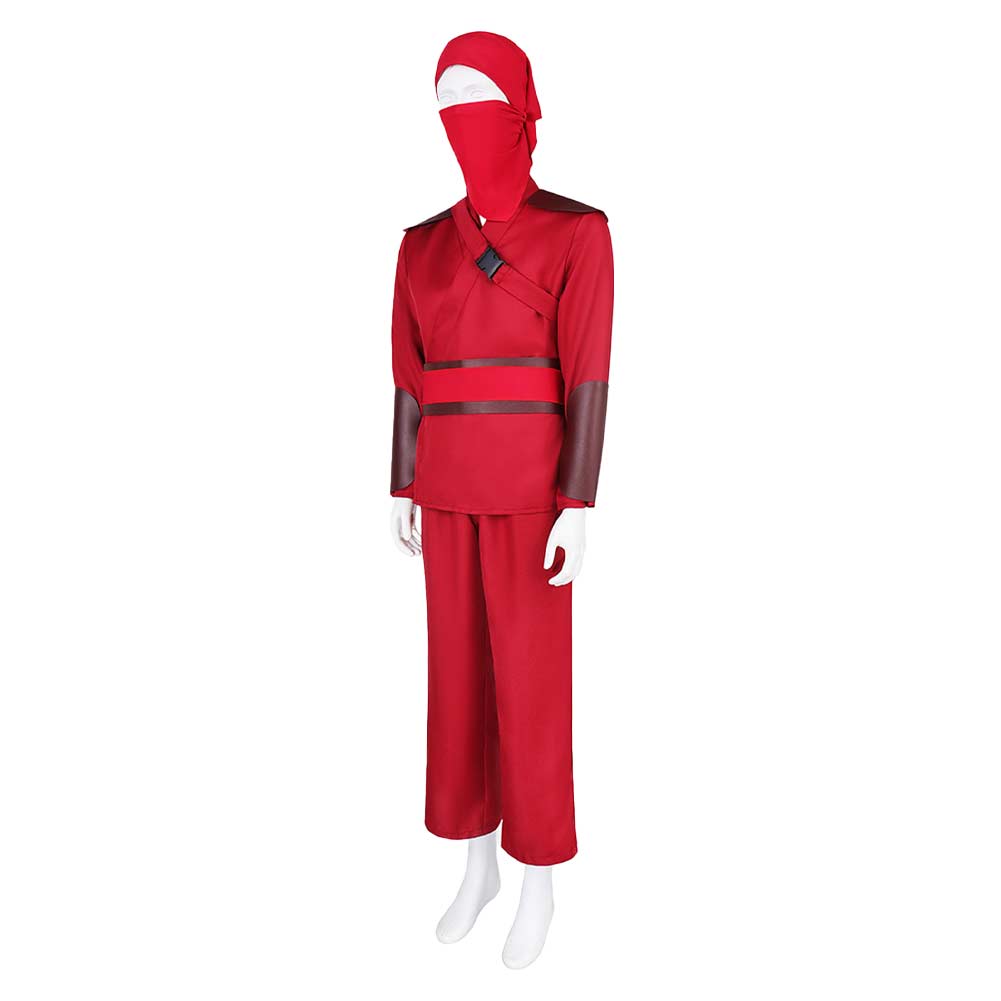 Cosplay Costume Film Tenue de Ninja Rouge Homme