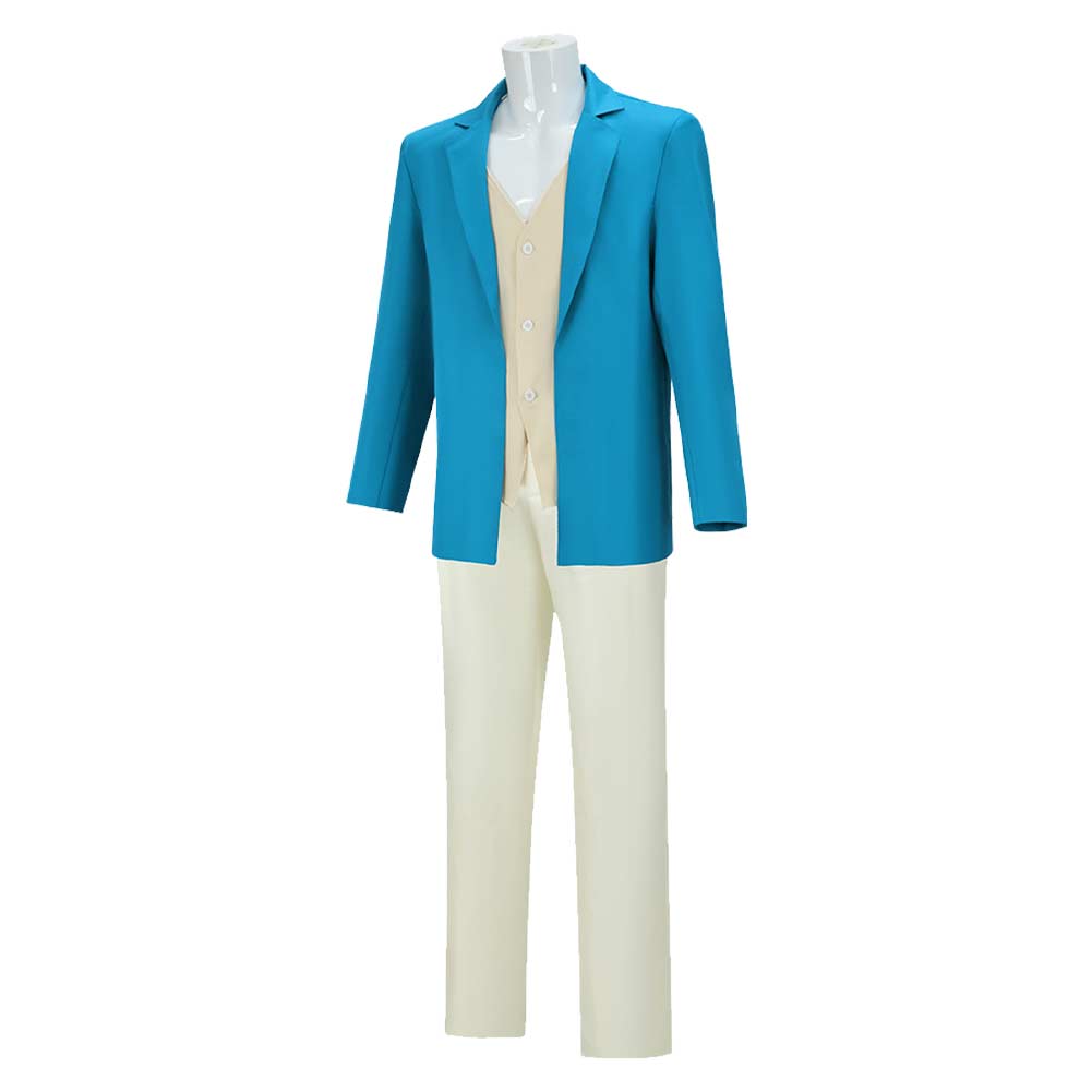 Cosplay Costume Foghorn Leghorn Coyote vs. Acme(2026) Film Cosplay Tenue Bleue Homme