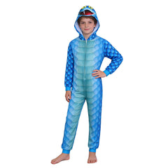 Cosplay Costume Gary Zootopia 2 Film Cosplay Combinaison Bleue Enfant & Adulte