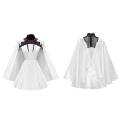 Cosplay Costume Gigi Andalucia Mobile Suit Gundam Hathaway: The Sorcery of Nymph Circe(2026) Anime Cosplay Robe Blanche Femme