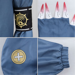 Cosplay Costume Gita Gachiakuta Anime Cosplay Pyjama Gris Femme