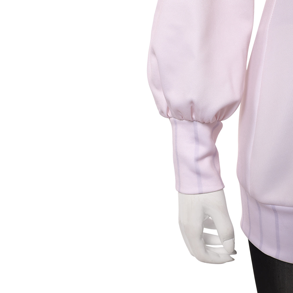 Cosplay Costume Hana Kurusu Anime Cosplay Tenue Blanche et Noire Femme