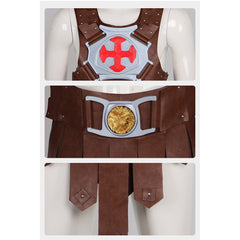 Cosplay Costume He-Man Les Maîtres de l'Univers(2026) Film Cosplay Tenue Marron Homme