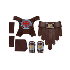 Cosplay Costume He-Man Les Maîtres de l'Univers(2026) Film Cosplay Tenue Marron Homme