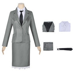 Cosplay Costume Hinagiku Kayou Shunkashuutou Daikousha: Haru no Mai(2026) Anime Cosplay Tenue Grise Femme
