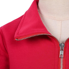 Cosplay Costume Holly Wheeler Stranger Things: Chroniques de 1985(2026) TV Cosplay Manteau Rouge Enfant