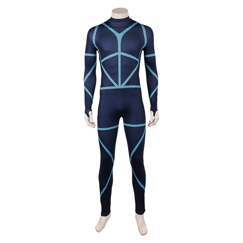 Cosplay Costume Isagi Yoichi Blue Lock Live Action(2026) Team Z Maillot de Football Bleu Homme
