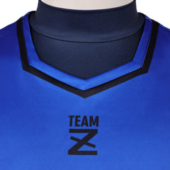Cosplay Costume Isagi Yoichi Blue Lock Live Action(2026) Team Z Maillot de Football Bleu Homme