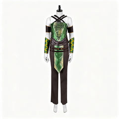 Cosplay Costume Jade Mortal Kombat 2(2026) Film Cosplay Combinaison Verte Femme