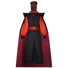 Cosplay Costume Jafar Aladdin Film Cosplay Combinaison Rouge et Noire Enfant