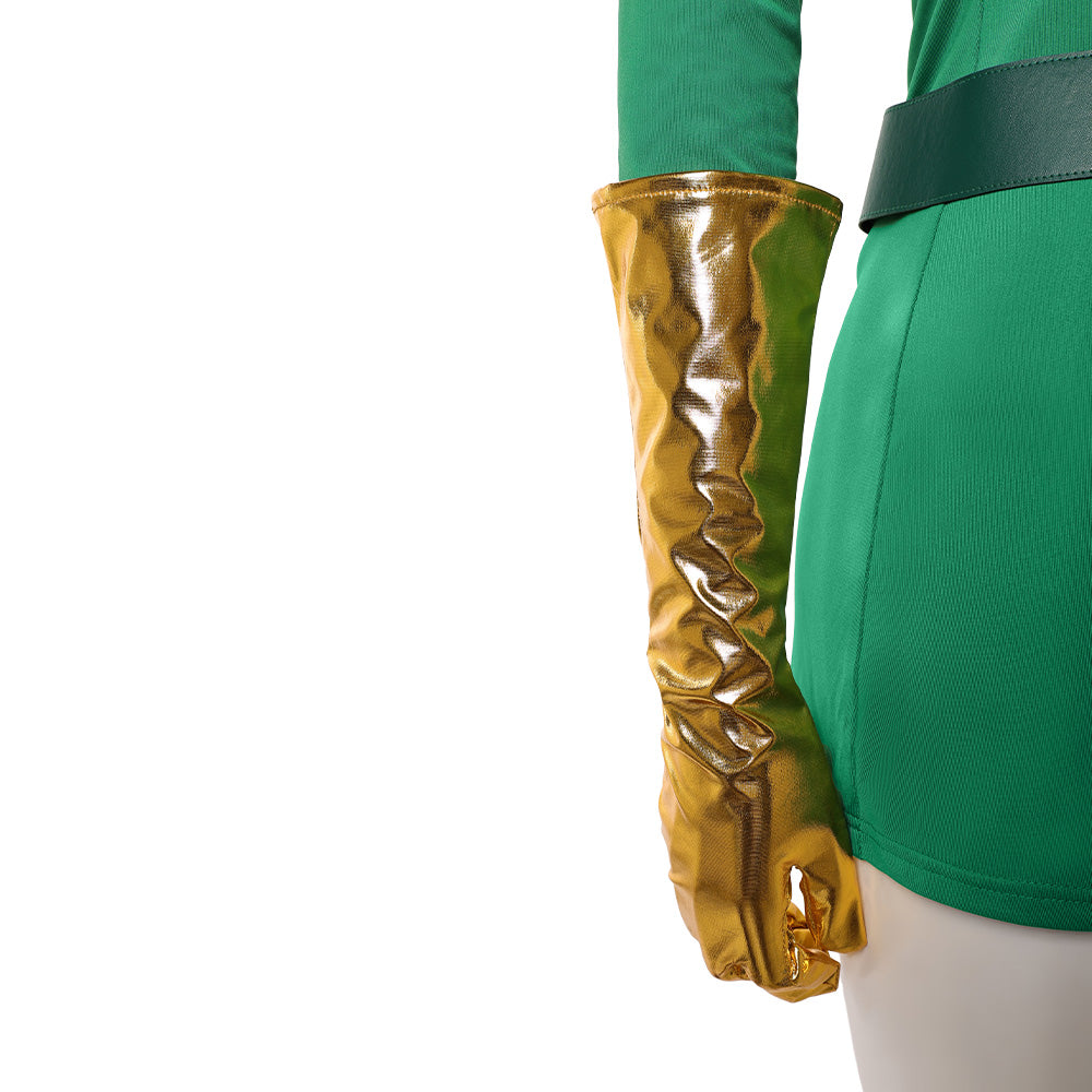 Cosplay Costume Jean Grey X-Men '97 Saison 2(2026) TV Cosplay Tenue Verte Femme