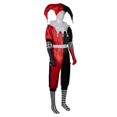 Cosplay Costume Jester Queen and Jester(2026) Manga Cosplay Combinaison Rouge et Noire Femme