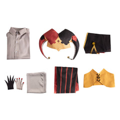 Cosplay Costume Jestyn Kingdom of Marionettes(2026) Jeu Cosplay Tenue Rouge et Noire Homme