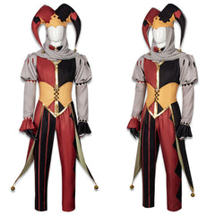 Cosplay Costume Jestyn Kingdom of Marionettes(2026) Jeu Cosplay Tenue Rouge et Noire Homme