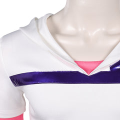 Cosplay Costume Johnny Joestar JJBA 7(2026) Anime Cosplay Tenue Blanche et Violette Homme