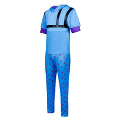 Cosplay Costume Johnny Joestar JJBA 7(2026) Anime Cosplay Tenue Bleue Homme