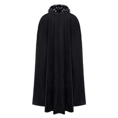 Cosplay Costume Jon Snow Game of Thrones TV Cosplay Cape Noire Homme