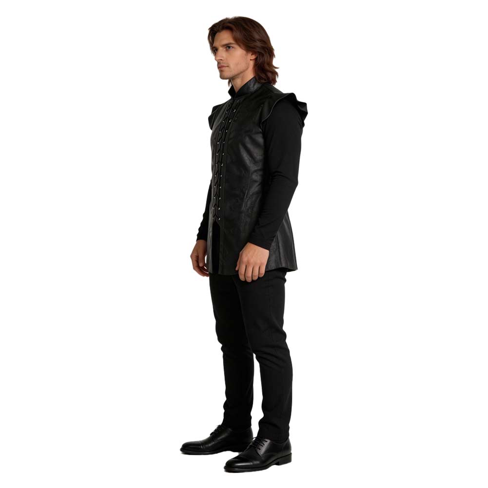 Cosplay Costume Jon Snow Le Trône de Fer TV Cosplay Tenue Noire