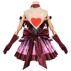 Cosplay Costume Juno Overwatch Jeu Cosplay Tenue Rouge Femme