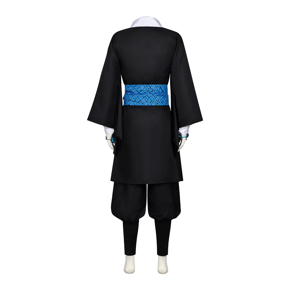 Cosplay Costume Kaigaku Les Rôdeurs de la Nuit Anime Cosplay Tenue Noire Homme