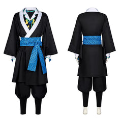 Cosplay Costume Kaigaku Les Rôdeurs de la Nuit Anime Cosplay Tenue Noire Homme